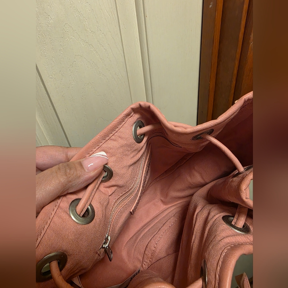 Free People Cabana Crossbody Bag In Vintage Pink New Without Tags - Picture 9 of 11
